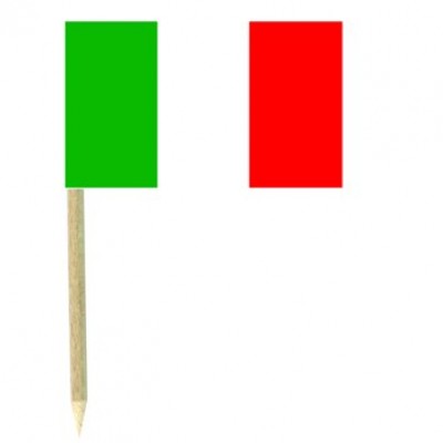 Stuzzicadenti bandierine Italia